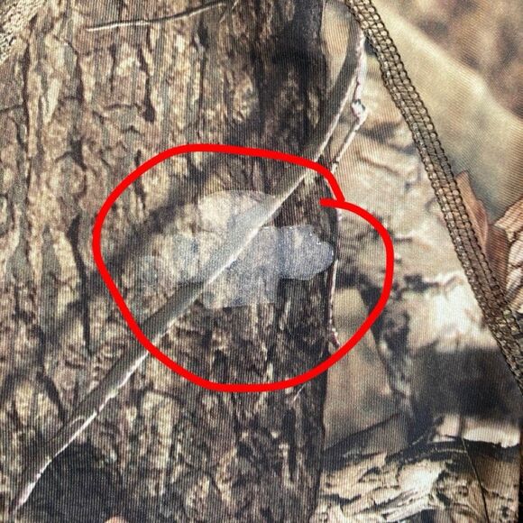 Starter Dri Fit Camo Shirt Mens Small Long Sleeve - Picture 7 of 7